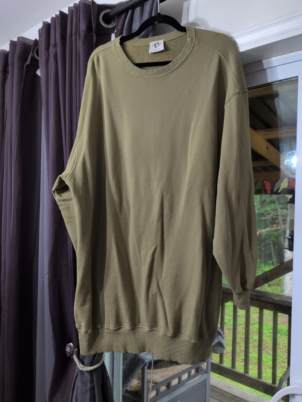 Free People All Of '90s Style Banded Sweatshirt Or Sweatshirt Dress Large